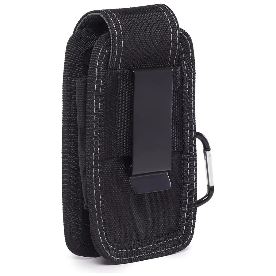 Toughbuilt Smartphone-Tasche TB-33C in Schwarz, verschleißfeste Stift-Hüfttasche ohne Schnellverschluss, B/T/H: 14,5 x 9,0 x 5,0 cm - Bild 5