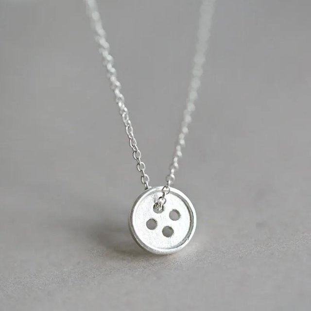 YULIN Knopfhalskette, 925 Silber, Damen - Bild 1