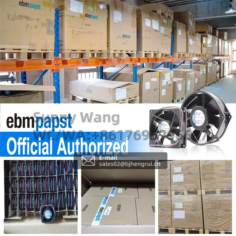 ebmpapst 4184NXH Micro Cabinet Inverter Axial Flow Lüfter, Schwarz, 24 V DC, 11 W, 0,46 A, 237 m3/h, 4400 U/min, Kugellager - Bild 5
