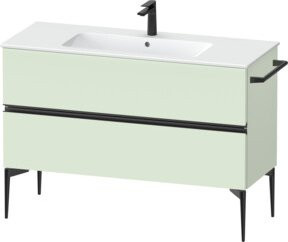 Duravit Waschtischunterschrank Sivida mit 2 Schubladen, grün matt, B: 121 cm, H: 59,1 cm, T: 47,7 cm - Bild 1