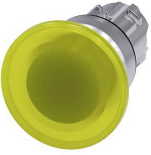 Siemens Pilzdrucktaster 3SU1051-1BD30-0AA0 in Gelb mit IP66 IP67 IP69/IP69K Schutzart - Bild 1