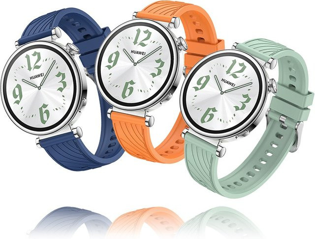 Huawei Uhrenarmband Silikon, 41 mm, strukturiert - Bild 1