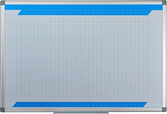 Relaxdays Magnetisches Whiteboard aus Eisen in Weiß, B/H: 90 x 60 cm, Tiefe: 5 cm - Bild 1