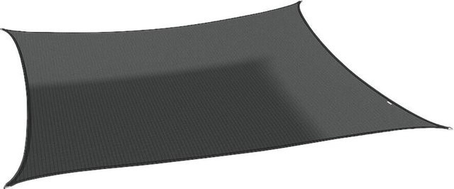 PLATINUM Sonnensegel Coolfit aus Polyethylen in Schwarz, B: 500 cm, H: 1 cm, L: 500 cm - Bild 1