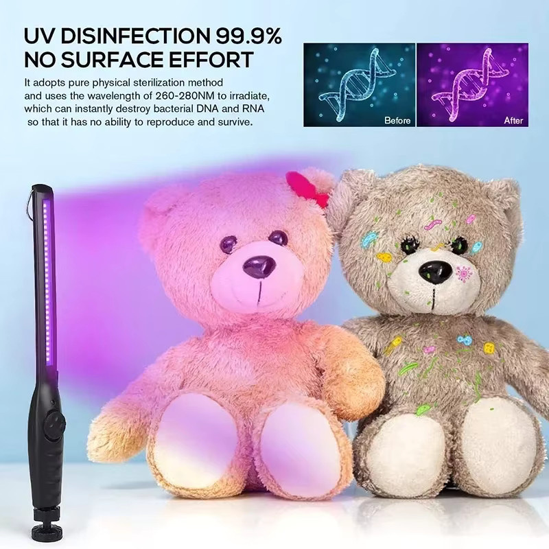 Heinast UV-Schwarzlicht-Taschenlampe Pro in Schwarz, USB-aufladbare Hochleistungs-Handlampe für 395nm UV-Detektion und Harz-Aushärtung - Bild 2