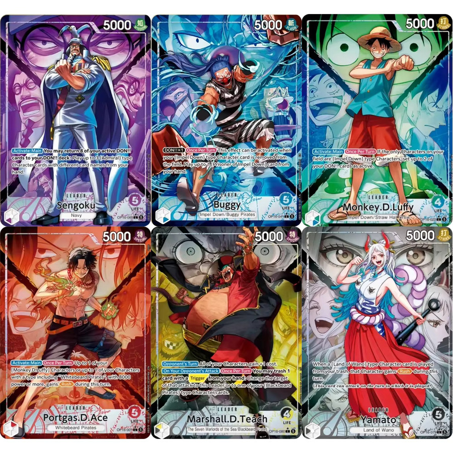 Bandai One Piece Sammelkarten, 6-teiliges Set, Englisch - Bild 2