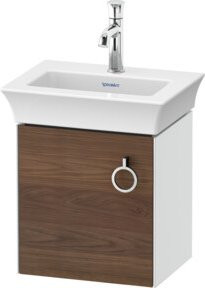 Duravit Waschtischunterschrank White Tulip Wandhängend, Weiß, B: 38,4 cm, T: 29,8 cm - Bild 1