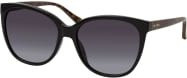 Fossil FOS 3147/G/S Sonnenbrille, Quadratisch, Vollrand, Kunststoff, Damen, Schwarz, Grau - Bild 1