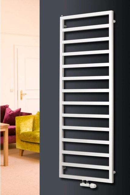Ximax Badheizkörper Pure Mittenanschluss Weiß B: 50 cm, H: 147 cm, 415 W - Bild 1