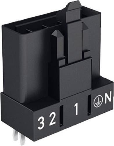 WAGO 890-855 WINSTA MINI Netz-Steckverbinder Stecker für vertikalen Einbau, 5-polig, 16A, Grau, 100 Stück - Bild 1
