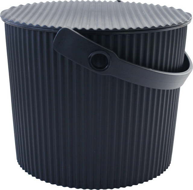 Hachiman Omnioutil Eimer Schwarz 8 Liter für den Garten - Bild 1