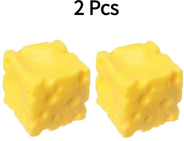 Käse Squishy Spielzeug, Simulation Käse Quetschspielzeug, Weich, Niedlich, Dekomprimierendes Kneten, Käse Klebrig, Langsamer Rückprall - Bild 1