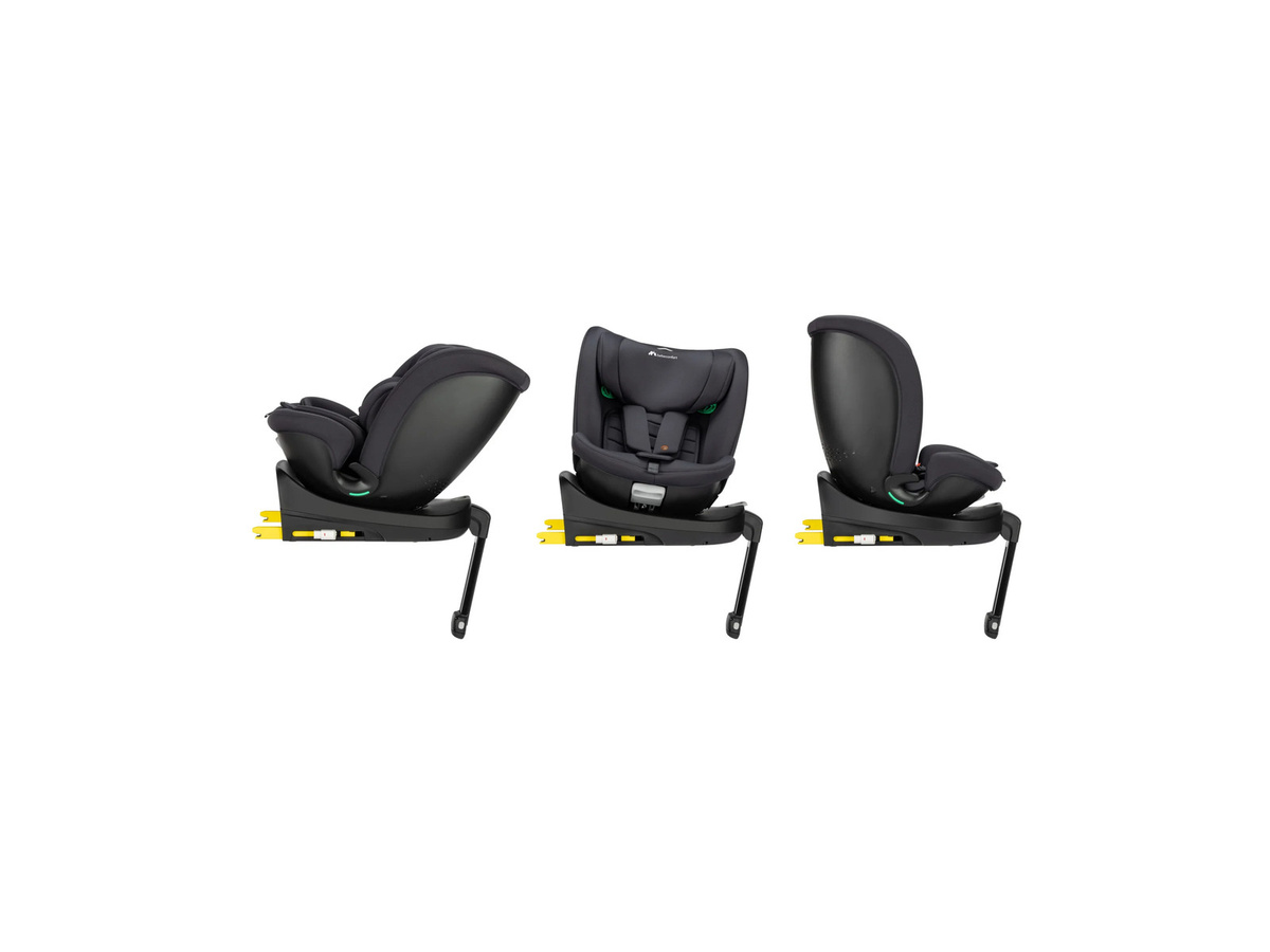 BEBECONFORT ISOFIX Kindersitz Artemis 360 i-Size in Schwarz mit Drehfunktion und Stützfuß - Bild 2