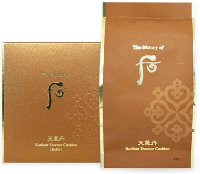 The History of Whoo Cheongidan Radiant Essence Cushion, Shade 21, 15g + 15g Refill - Bild 1