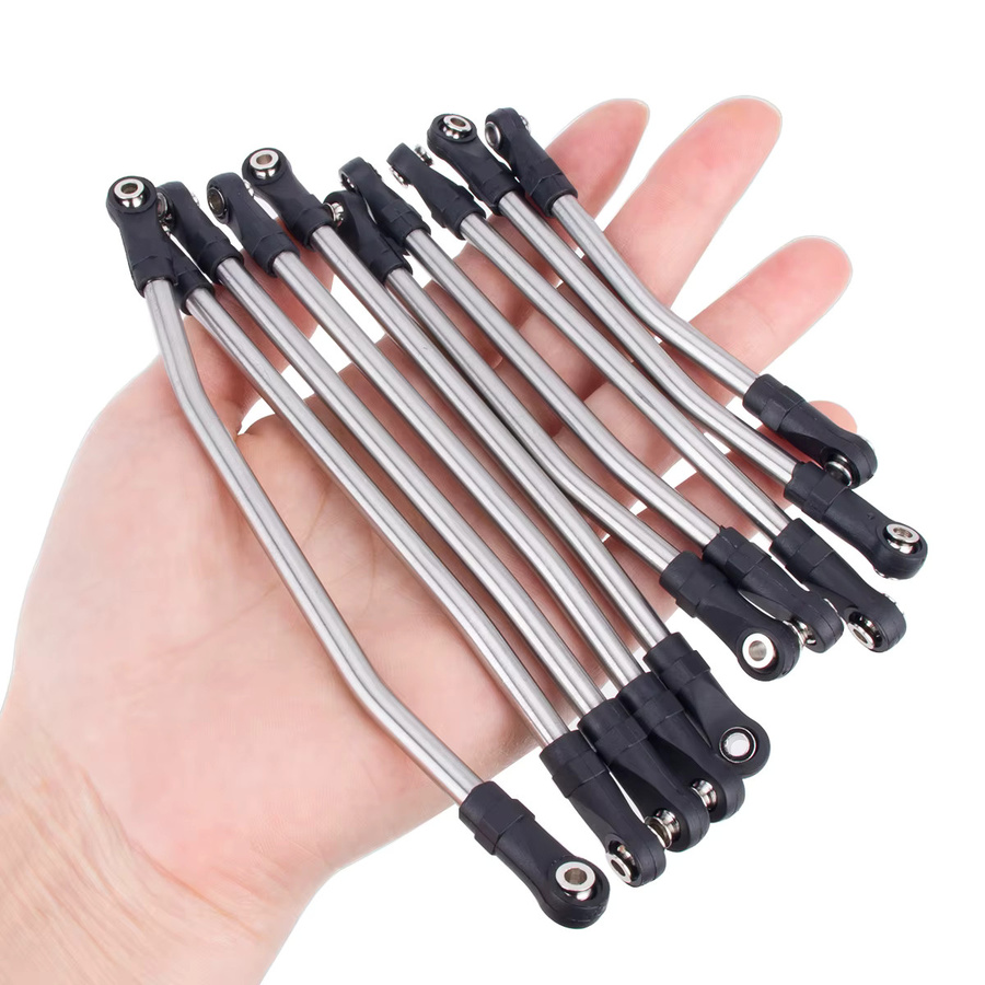 Axial Edelstahl-Verbindungsstangen-Set mit Kugelkopf, 10-teiliges Set - Bild 2