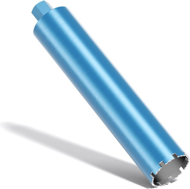Wiltec Shark Diamantbohrkrone für Beton Ø 102 mm, Länge 450 mm, 1 1/4 Zoll Anschluss - Bild 1