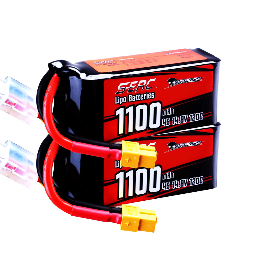 SUNPADOW LiPo-Akku mit XT60-Stecker für RC-Modelle, 4S 6S 14,8V 22,2V, 1100mAh 1300mAh 1500mAh, 120C - Bild 2