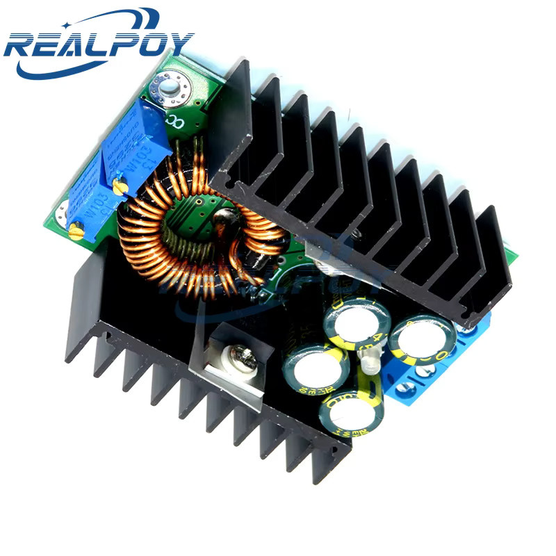 REALPOY XL4016 DC-DC Step-Down-Abwärtswandler 300 W Max 9 A, einstellbares Netzteilmodul 5–40 V auf 1,2–35 V für LED-Treiber - Bild 2