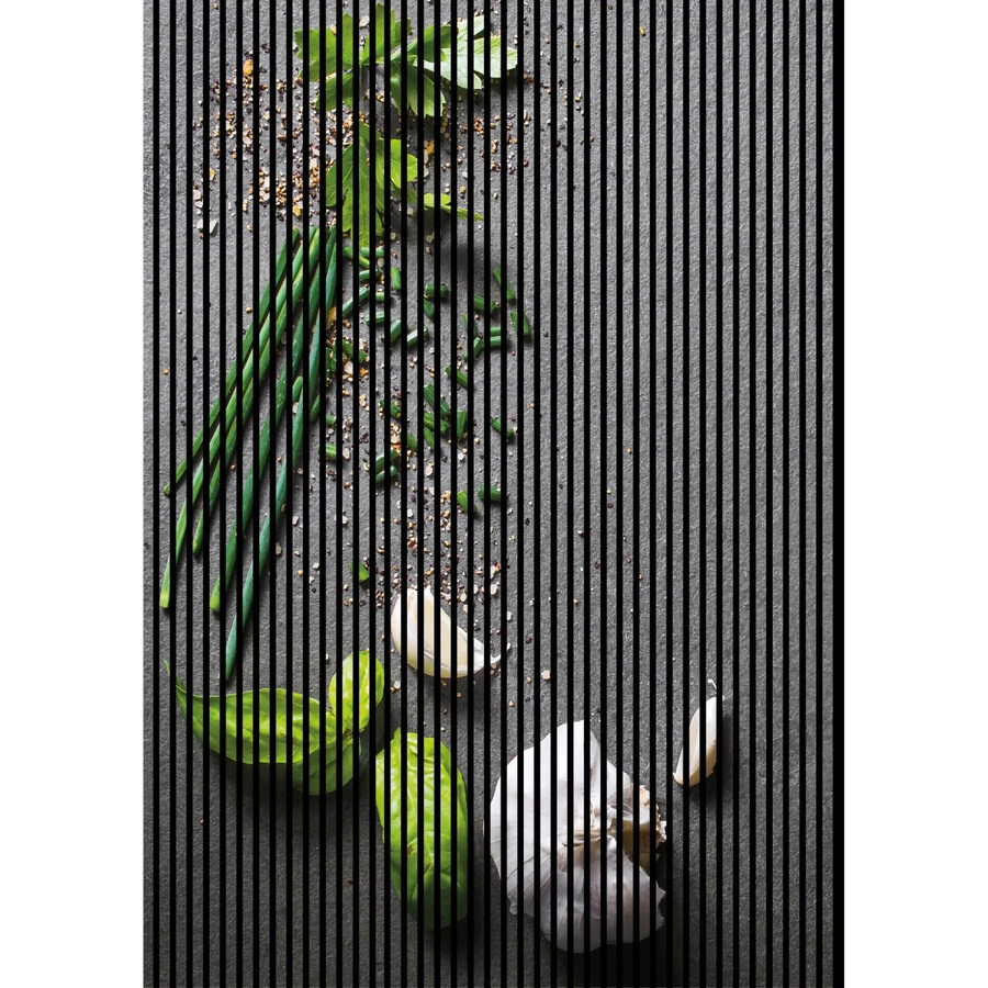 FN Acustico Akustikplatte Kräuter in Bunt, foliert mit PET und MDF, H: 2.400 mm, B: 1.693 mm, T: 19 mm - Bild 2