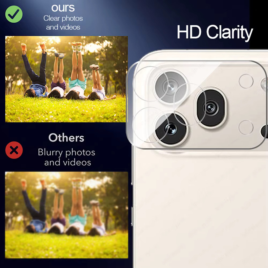 3D Klarglas Kameraschutz für Honor 600 Pro und Honor 600 Lite 5G, transparente Objektivschutzfolie - Bild 3