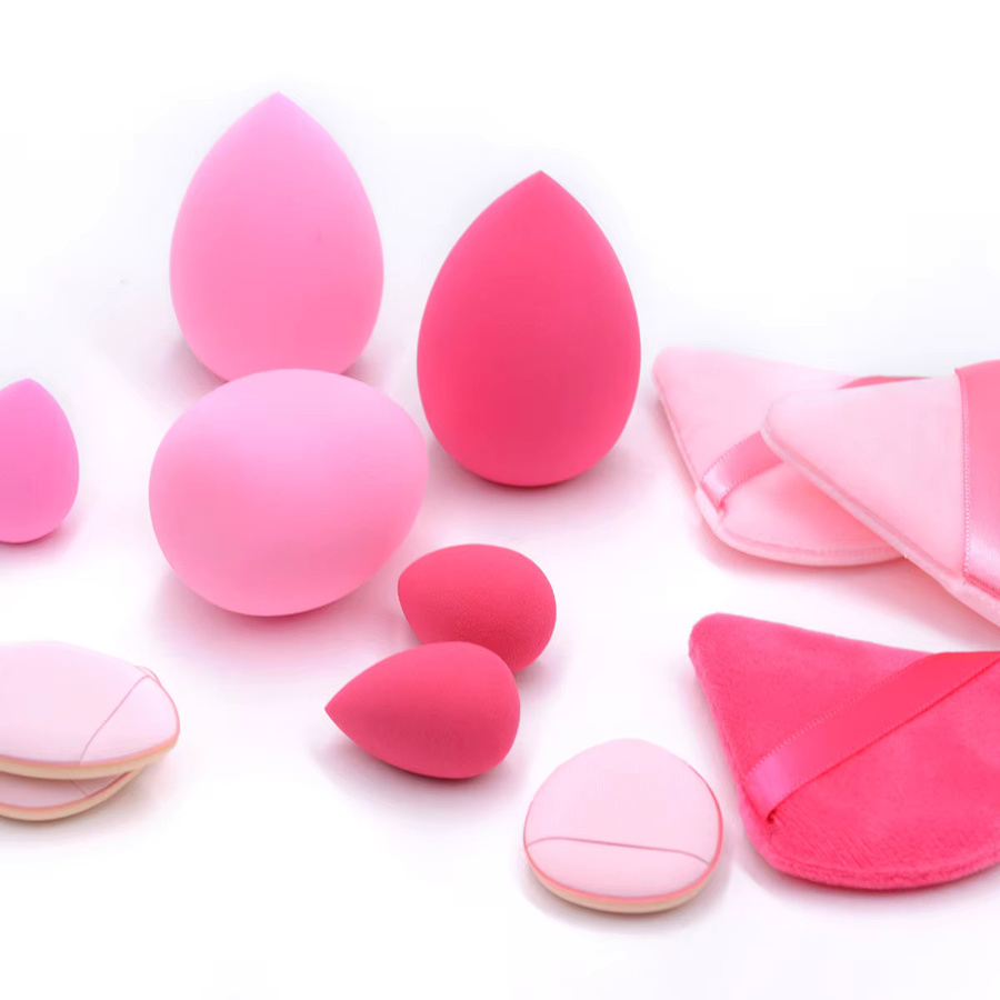 kekelala Make-up Schwämme, 12 Stück, pink, Damen - Bild 1