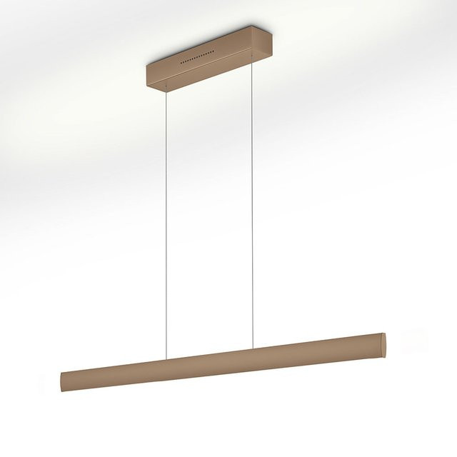 Knapstein Runa 132 LED-Pendelleuchte in Sand Metallic mit verstellbarer Höhe und CCT-Steuerung - Bild 1