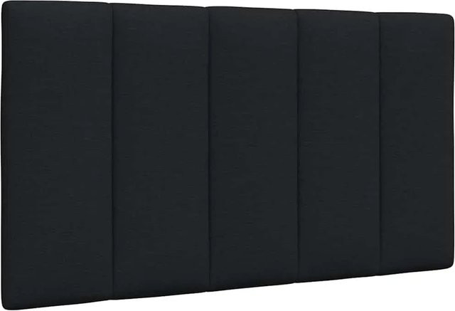 vidaXL Kopfteil-Kissen Hanko in Schwarz aus Stoff mit einer Breite von 90 cm - Bild 1