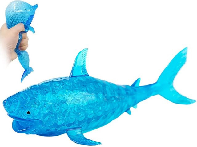 Binchi Outdoor Equipment Quetschhai Delfin Stressball, blue - Bild 1
