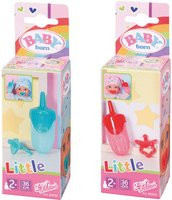 BABY born Little Flasche und Schnuller Zubehör Set in Blau und Rot - Bild 1