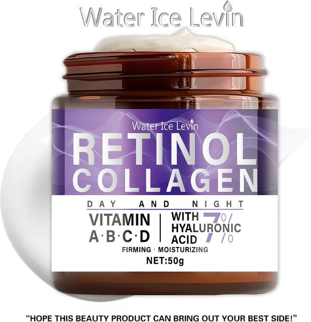 Water Ice Levin Creme mit Kollagen, Retinol, Niacinamid, Unisex - Bild 1