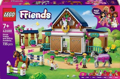 LEGO Friends Pferdestall und Reitschule Spielset ab 7 Jahren