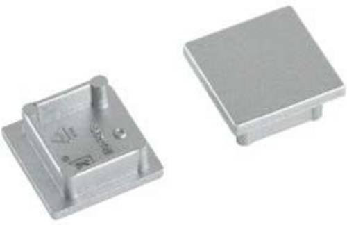 Brumberg Endkappen-Set aus Aluminium in Silber, 1 Stück - Bild 1
