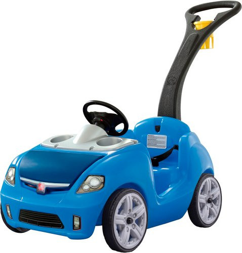 Step2 Whisper Ride II Buggy Kinderlaufwagen blau Kunststoff ab 1,5 Jahren - Bild 1
