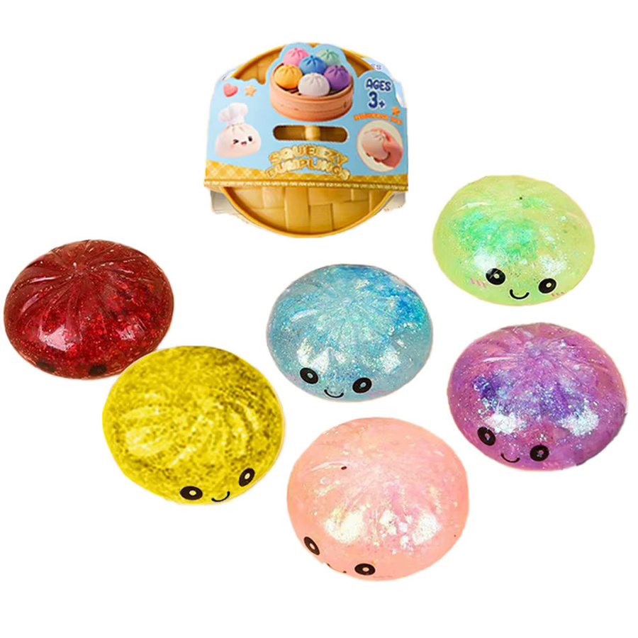 Bandai Glitzer-Knödel-Squishy-Spielzeug, multicolor - Bild 4