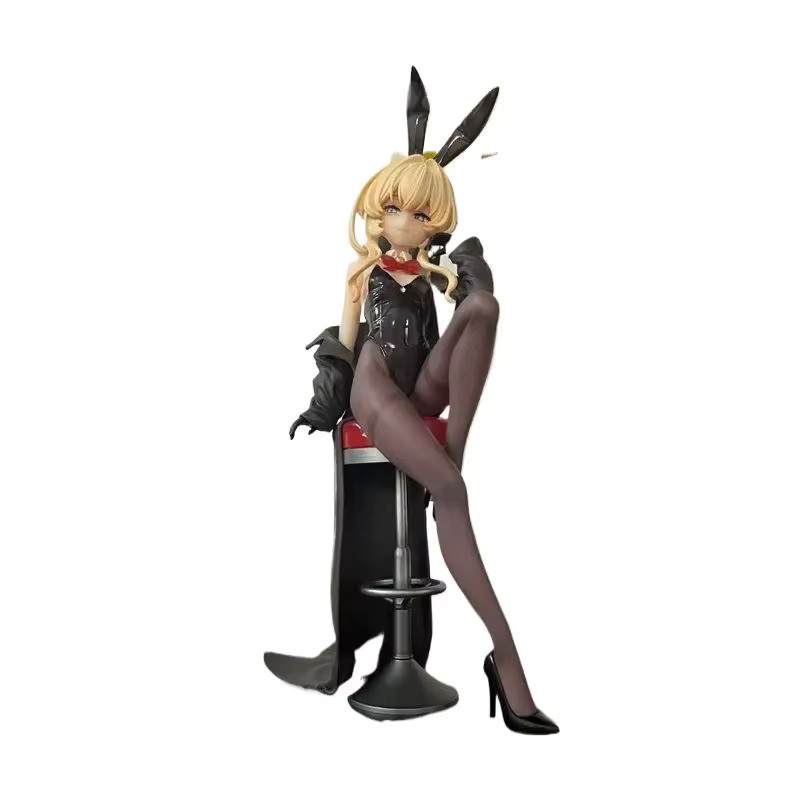 Bandai Lächelnder Professor Bunny Girl Figur, PVC Spielzeug Statue - Bild 5
