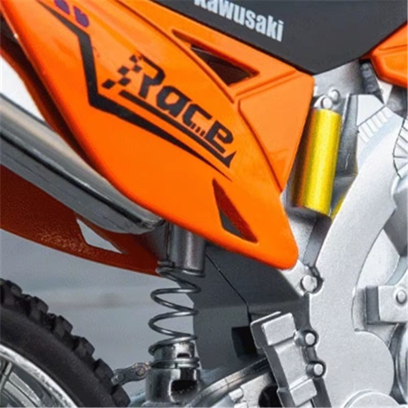 MAKEDA KX450 Sport Motorrad Modell, 1:10, Metall, Diecast - Bild 3