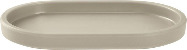 VEGA Kanas Teller oval, beige, 6er Pack, Melamin, L: 17,5 cm, B: 10,8 cm, H: 1,8 cm - Bild 1
