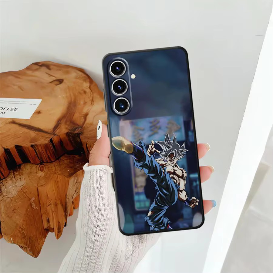 Dragon Ball Anime Goku Handyhülle für Samsung Galaxy A-Serie in Schwarz - Bild 3