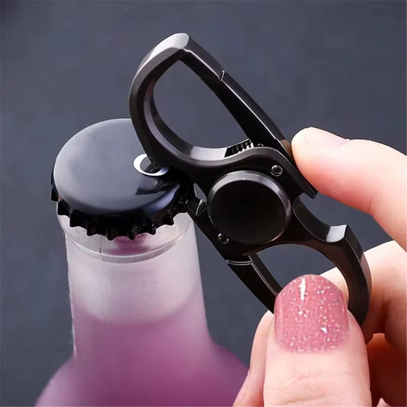 Runwhale Finger Spinner Fidget Toy mit Flaschenöffner als Anti-Stress Spielzeug für Erwachsene und Kinder - Bild 2