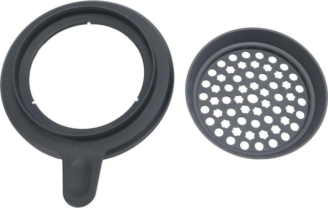 OutsideWorld Mehl Sieb und Deckel Set für Thermomix TM5 und TM6 in Grau - Bild 1