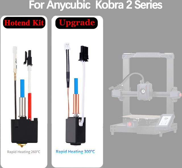 Anycubic Hotend-Kit 24V 60W für Anycubic Kobra 2 Serie Neo Pro Plus Max - Bild 1