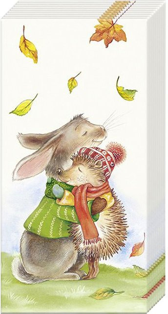 Papiertaschentücher Best Friends Forever Tierfreunde Multicolor - Bild 1