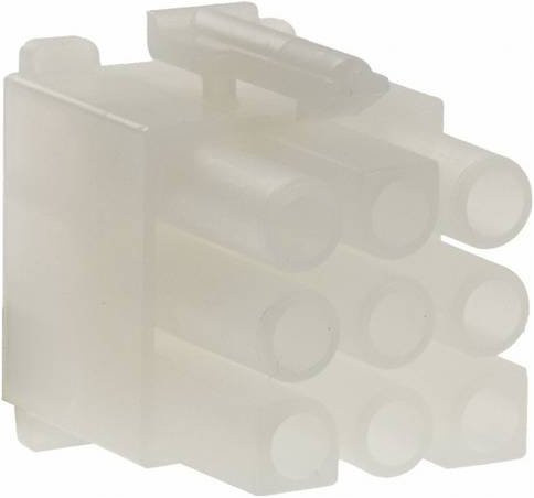 Molex Buchsengehäuse-Kabel mit 9 Polen in Transparent - Bild 1