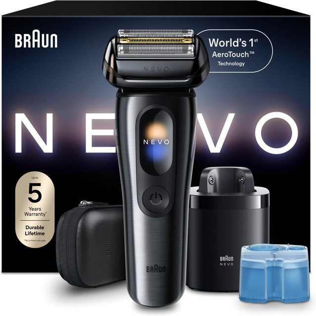 Braun Herren-Elektrorasierer, Schwarz - Bild 1