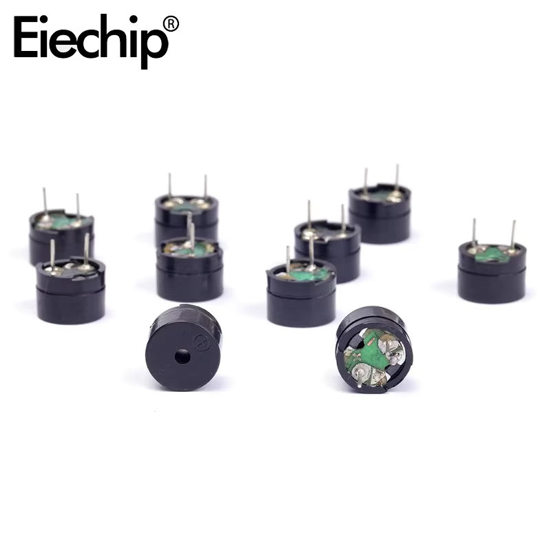 10/20 Stück Passive Summer Mini Summer 12mm 42 Ohm Widerstand 3V-12V Schwarz - Bild 2