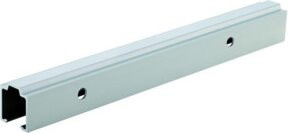 Woelm Laufschiene 60 Wandmontage EV1 eloxiert Silber, Länge: 2100 mm - Bild 1