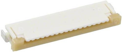 Molex FFC/FPC-Anschluss 17-polig in Weiß mit 1,00 mm Rastermaß 522071733 Tape on Full reel - Bild 1