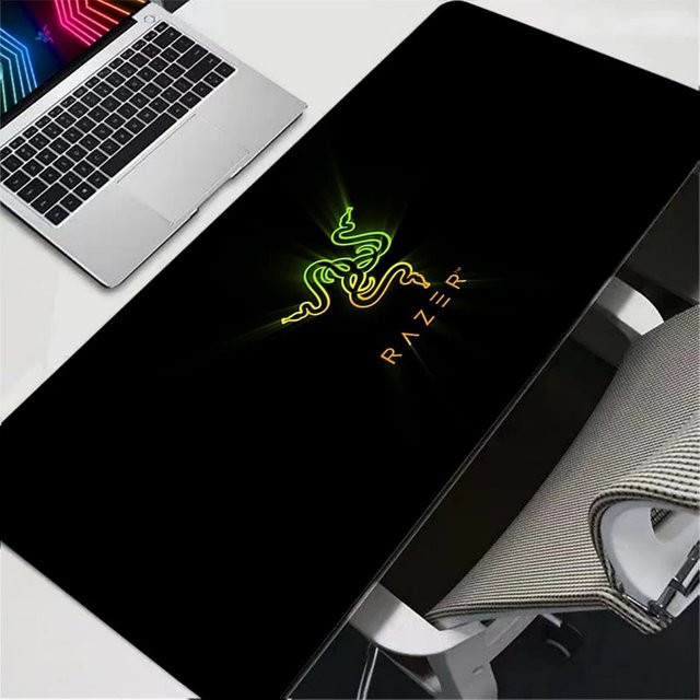 Razer Mauspad Schwarz Professionelles E-Sport Gaming Mousepad für PC und Notebook - Bild 1
