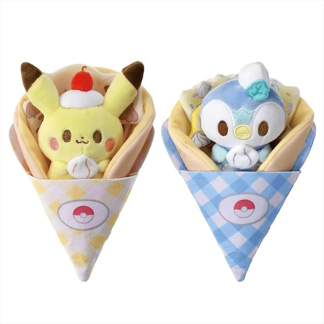 Bandai Pokémon Pikachu Piplup Plüschpuppen, Plüschtiere, Bunt / Mehrfarbig - Bild 1