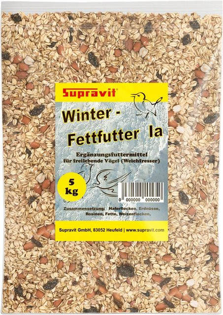 Supravit Fettfuttermischung für Wildvögel - Bild 1